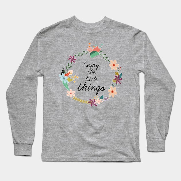 disfruta las pequeñas cosas Long Sleeve T-Shirt by YAZERU